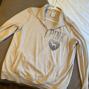 VS PINK half zip